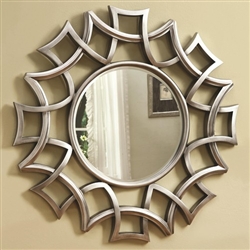 Geometric Starburst Design Accent Mirror by Coaster - 901733
