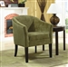 Pistachio Fabric Accent Chair by Coaster - 902042