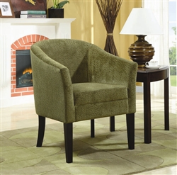 Pistachio Fabric Accent Chair by Coaster - 902042