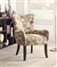 Retro Fabric Accent Chair by Coaster - 902052