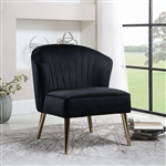 Accent Chair in Black Fabric by Coaster - 903030