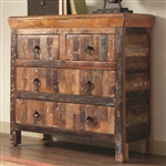 Accent Cabinet in Reclaimed Wood Finish by Coaster - 950366