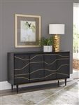 Accent Cabinet in Graphite Finish by Scott Living - 951030