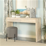 Console Table in White Washed Finish by Coaster - 959543