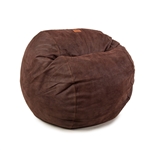 42 Inch Full Faux Leather Bean Bag Chair by CordaRoy's - COR-FC-CW