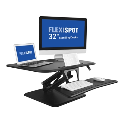 Compact Series Standing Desk Converter by Flexispot in 32"Inch - FLE-F3M/M5MN