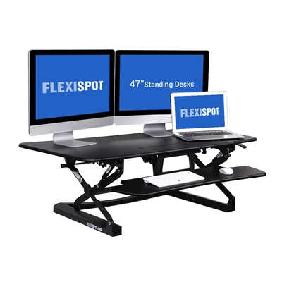 Classic Series Standing Desk Converter by Flexispot in 47"Inch - FLE-M3