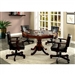 Rowan 5 Piece Game Table Set in Cherry by Furniture of America - FOA-CM-GM339T