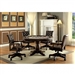 Kalia 5 Piece Game Table Set in Brown by Furniture of America - FOA-CM-GM347T