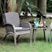 Juno 3 Piece Patio Seating Set in Gray by Furniture of America - FOA-CM-OT2130