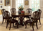 Bellagio 5 Piece Round Dining Table Set by Furniture of America - FOA-CM3319RT