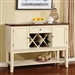 Dover Server by Furniture of America - FOA-CM3326WC-SV