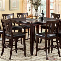 Edgewood II 7 Piece Counter Height Dining Set by Furniture of America - FOA-CM3336PT
