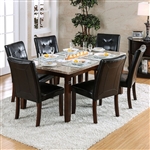 Marstone 7 Piece Dining Room Set by Furniture of America - FOA-CM3368T