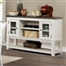 Auletta Server in Distressed White/Gray Finish by Furniture of America - FOA-CM3417GY-SV