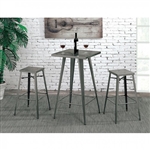 Timon 3 Piece Bar Table Dining Set by Furniture of America - FOA-CM3504BT-30