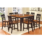 Torrington II 7 Piece Counter Height Dining Set by Furniture of America - FOA-CM3552BC-PT