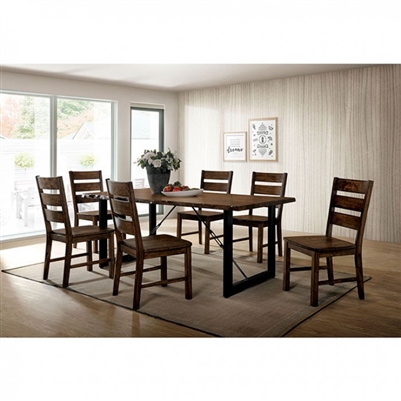 Dulce 7 Piece Dining Table Set by Furniture of America - FOA-CM3604T