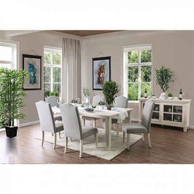 Daniella 7 Piece Dining Table Set by Furniture of America - FOA-CM3630T