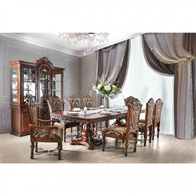 Lucie 7 Piece Dining Set by Furniture of America - FOA-CM3788