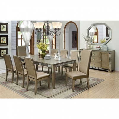 Echo 7 Piece Dining Table Set by Furniture of America - FOA-CM3980T