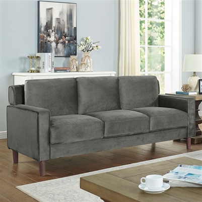 Brandi Sofa in Gray by Furniture of America - FOA-CM6064GY-SF