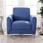 Lauritz Chair in Blue by Furniture of America - FOA-CM6088-CH