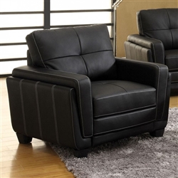Blacksburg Chair in Black by Furniture of America - FOA-CM6485-CH