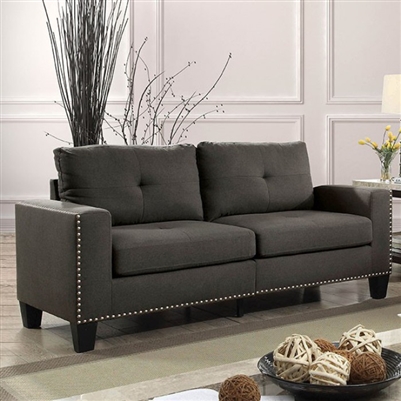 Attwell Sofa in Gray by Furniture of America - FOA-CM6594-SF