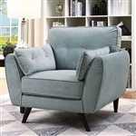 Phillipa Chair in Light Teal by Furniture of America - FOA-CM6610-CH