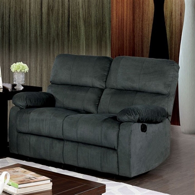 Bainville Love Seat in Gray by Furniture of America - FOA-CM6613-LV