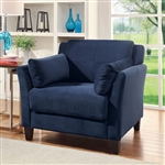 Ysabel Chair in Navy by Furniture of America - FOA-CM6716NV-CH
