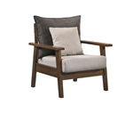 Louis Chair in Light Walnut by Furniture of America - FOA-CM6911-CH