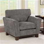 Caldicot Chair in Gray by Furniture of America - FOA-CM6954GY-CH