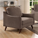 Maxime Chair in Light Brown by Furniture of America - FOA-CM6971BR-CH