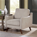 Maxime Chair in Light Gray by Furniture of America - FOA-CM6971LG-CH