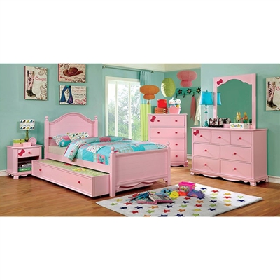 Dani 4 Piece Youth Bedroom Set by Furniture of America - FOA-CM7159PK
