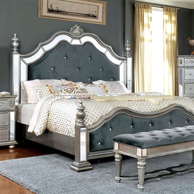 Azha Bed by Furniture of America - FOA-CM7194-B