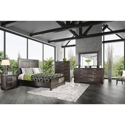Argyros 6 Piece Bedroom Set by Furniture of America - FOA-CM7315