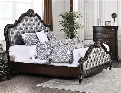 Bethesda Bed in Espresso Finish by Furniture of America - FOA-CM7426-B