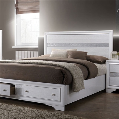 Chrissy Bed by Furniture of America - FOA-CM7552-B