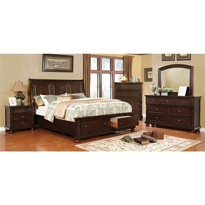 Castor 6 Piece Bedroom Set by Furniture of America - FOA-CM7590CH
