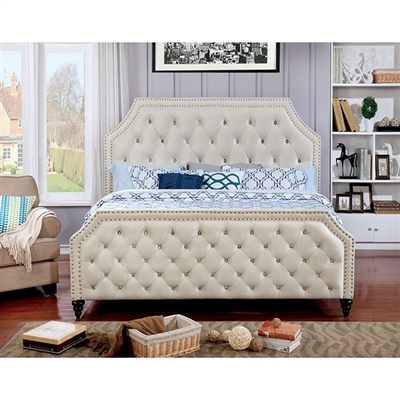Claudine Bed by Furniture of America - FOA-CM7675-B