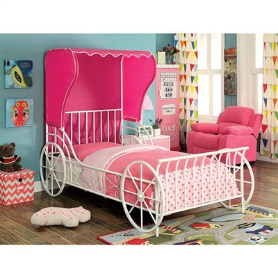 Charm Metal Twin Bed by Furniture of America - FOA-CM7715-B