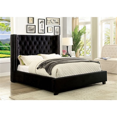Cayla Bed by Furniture of America - FOA-CM7779BK-B