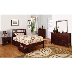 Carus 6 Piece Bedroom Set by Furniture of America - FOA-CM7904CH