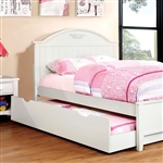 Medina Bed by Furniture of America - FOA-CM7942WH-B