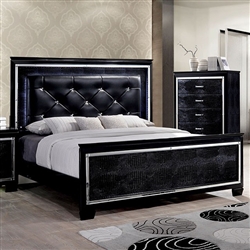 Bellanova Bed by Furniture of America - FOA-CM7979BK-B