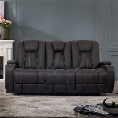Amirah Sofa in Dark Gray by Furniture of America - FOA-CM9903-SF