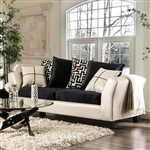 Kaelyn Sofa in Ivory by Furniture of America - FOA-SM4070-SF